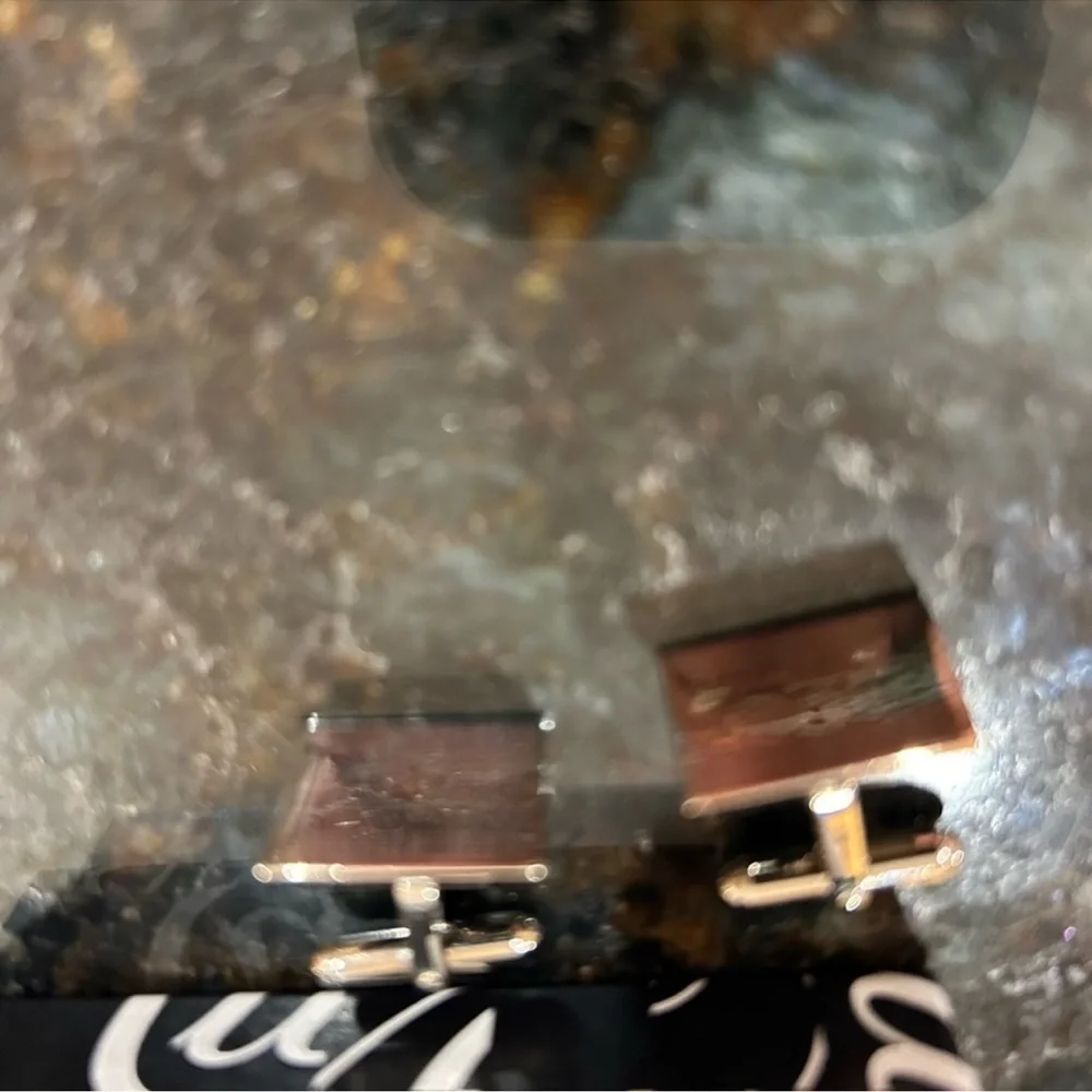 Men’s David Donohue Sterling silver cufflinks